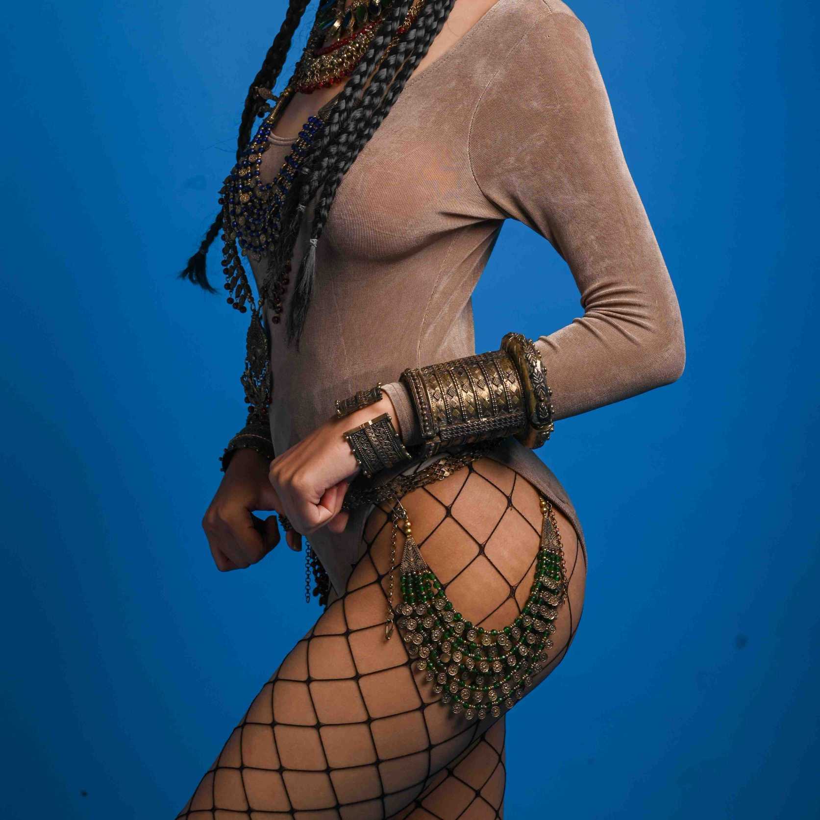 Six Layered Coin Bead Necklace image 8