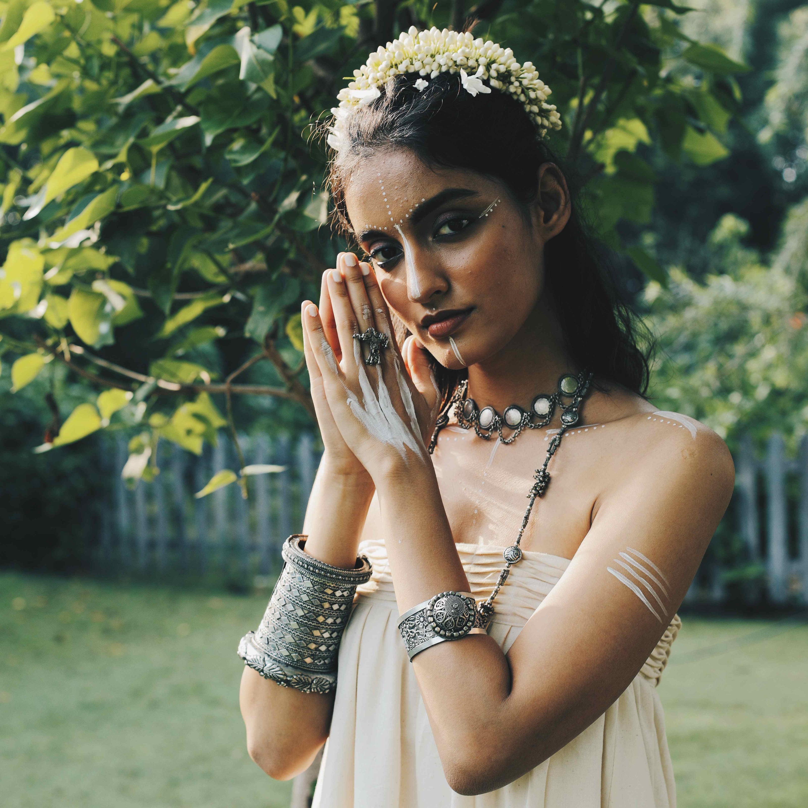 White Peacock Ring image 4