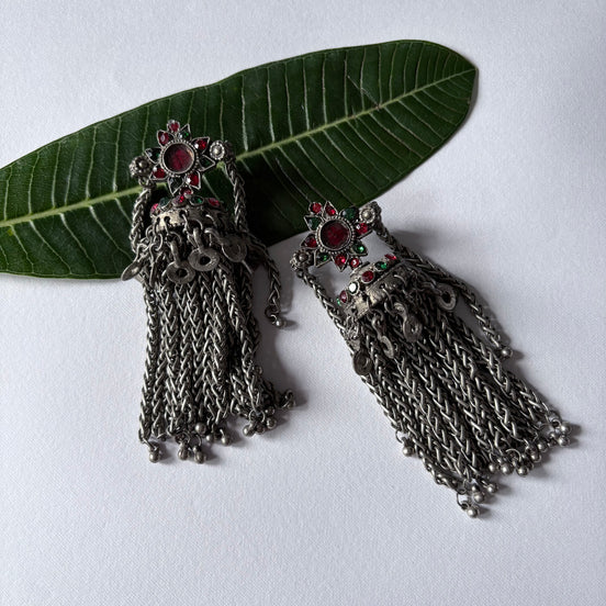 Rajawadi Glasswork Jhumkha