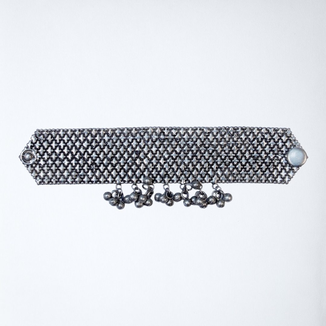 Silver Studded Bracelet