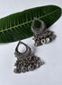 Drop Charm Stud Earrings
