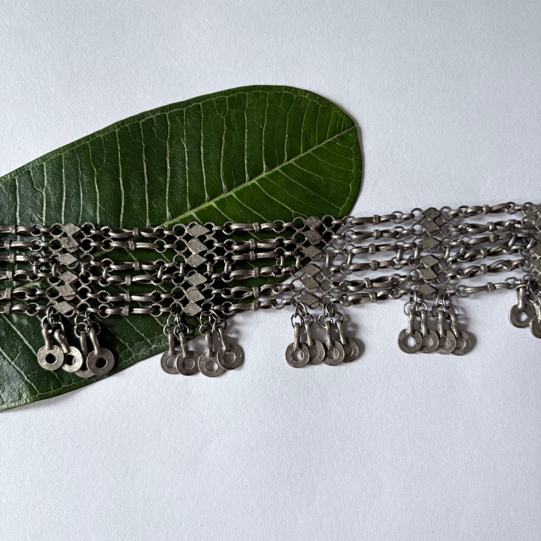 Silver Diamond Choker Necklace