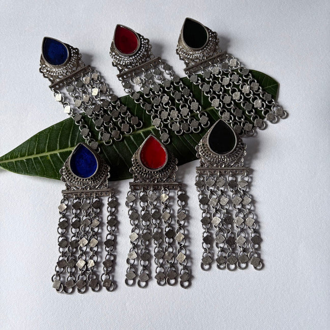 Drop Tassel Earrings