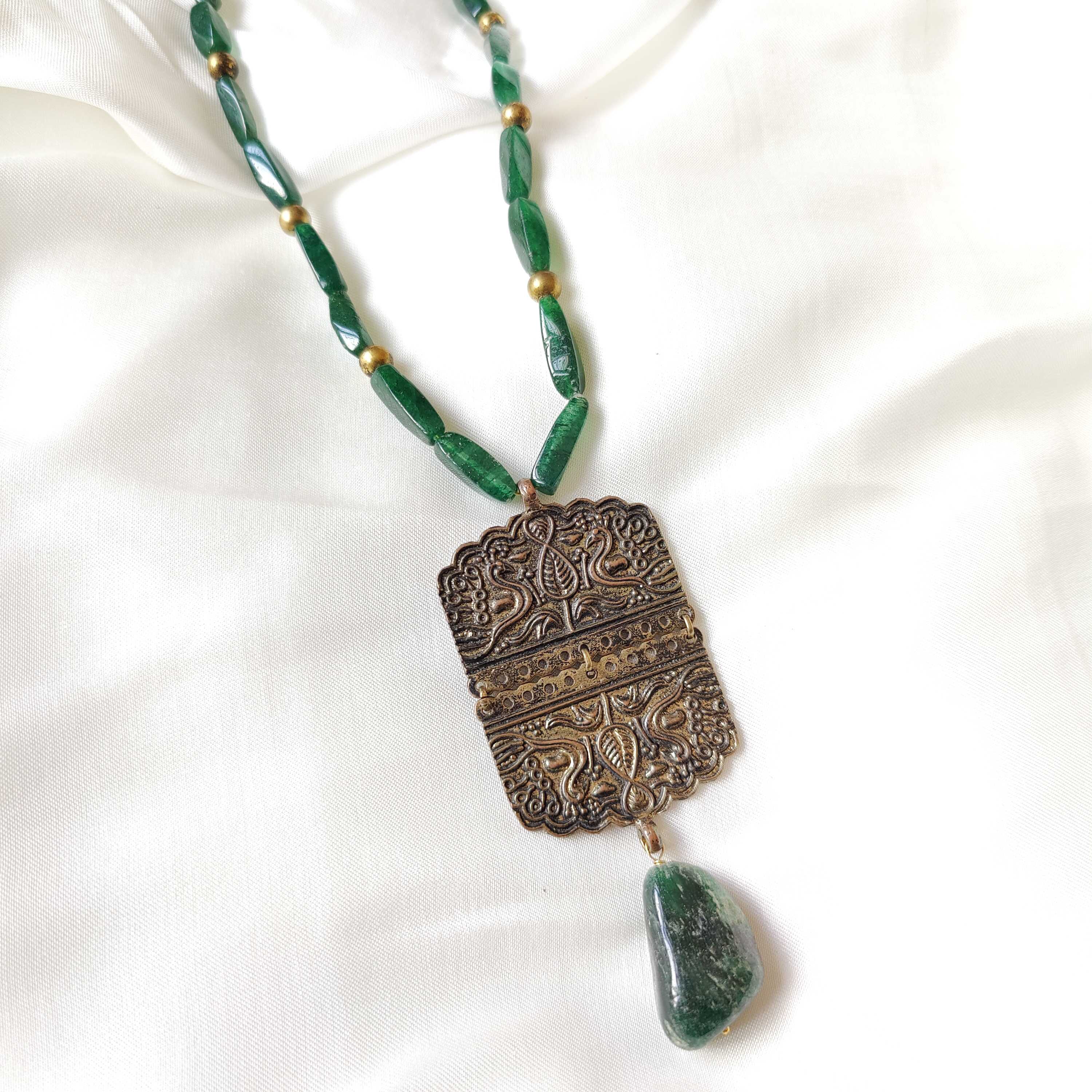 Stone Pendant Necklace image 1