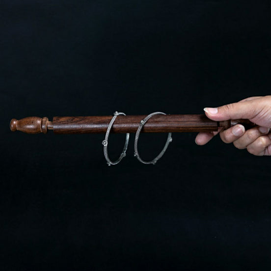 Carved Datura Bangles image 0