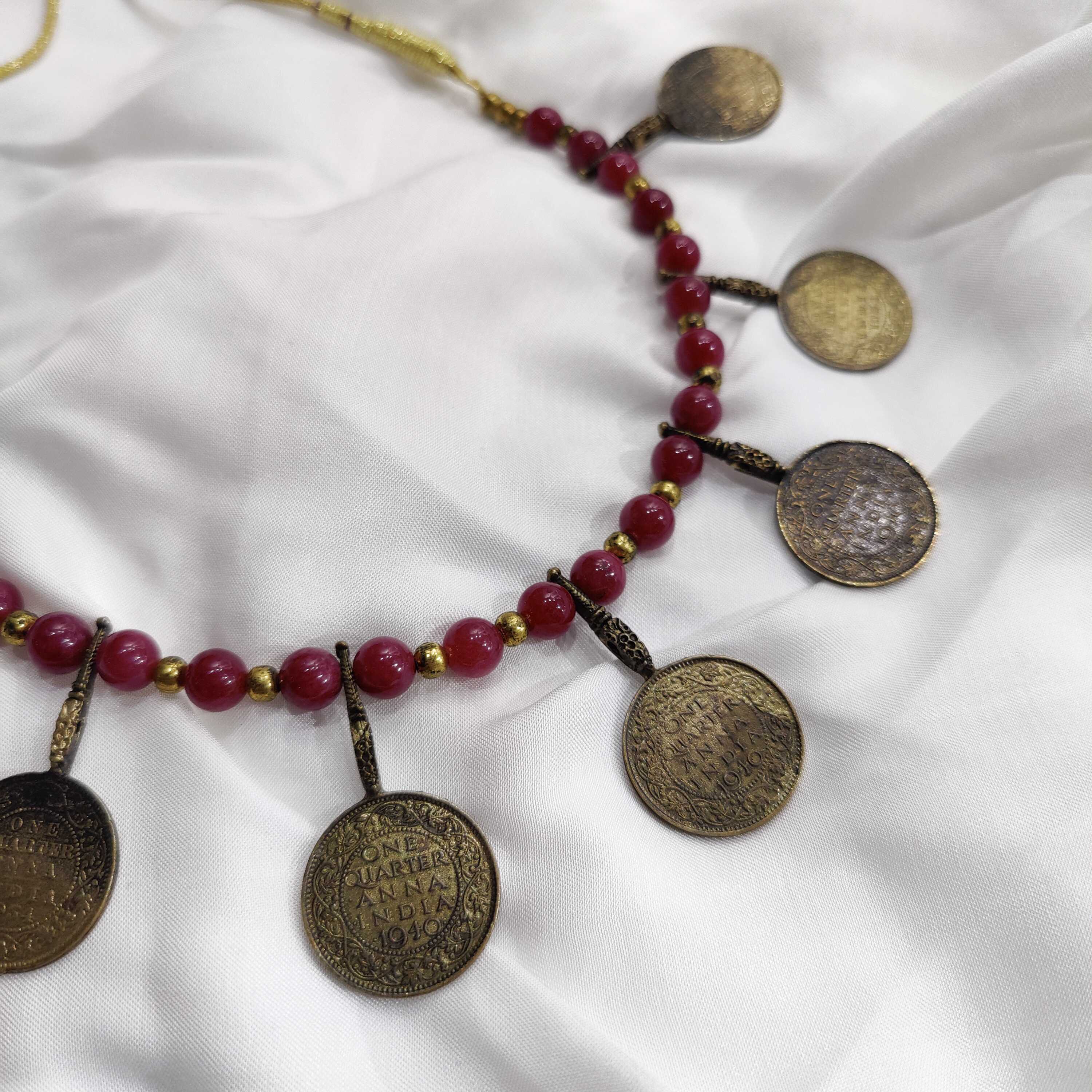 Coin Stone Necklace image 1