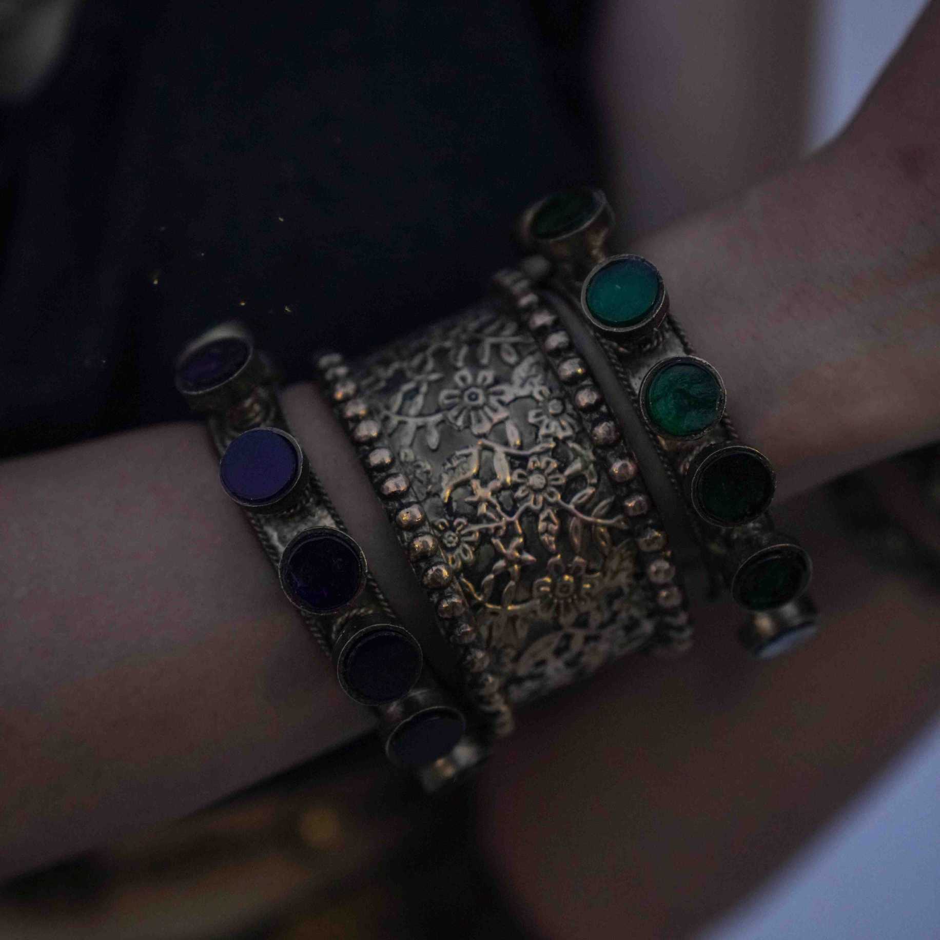 Gold Flower Cuff image 3