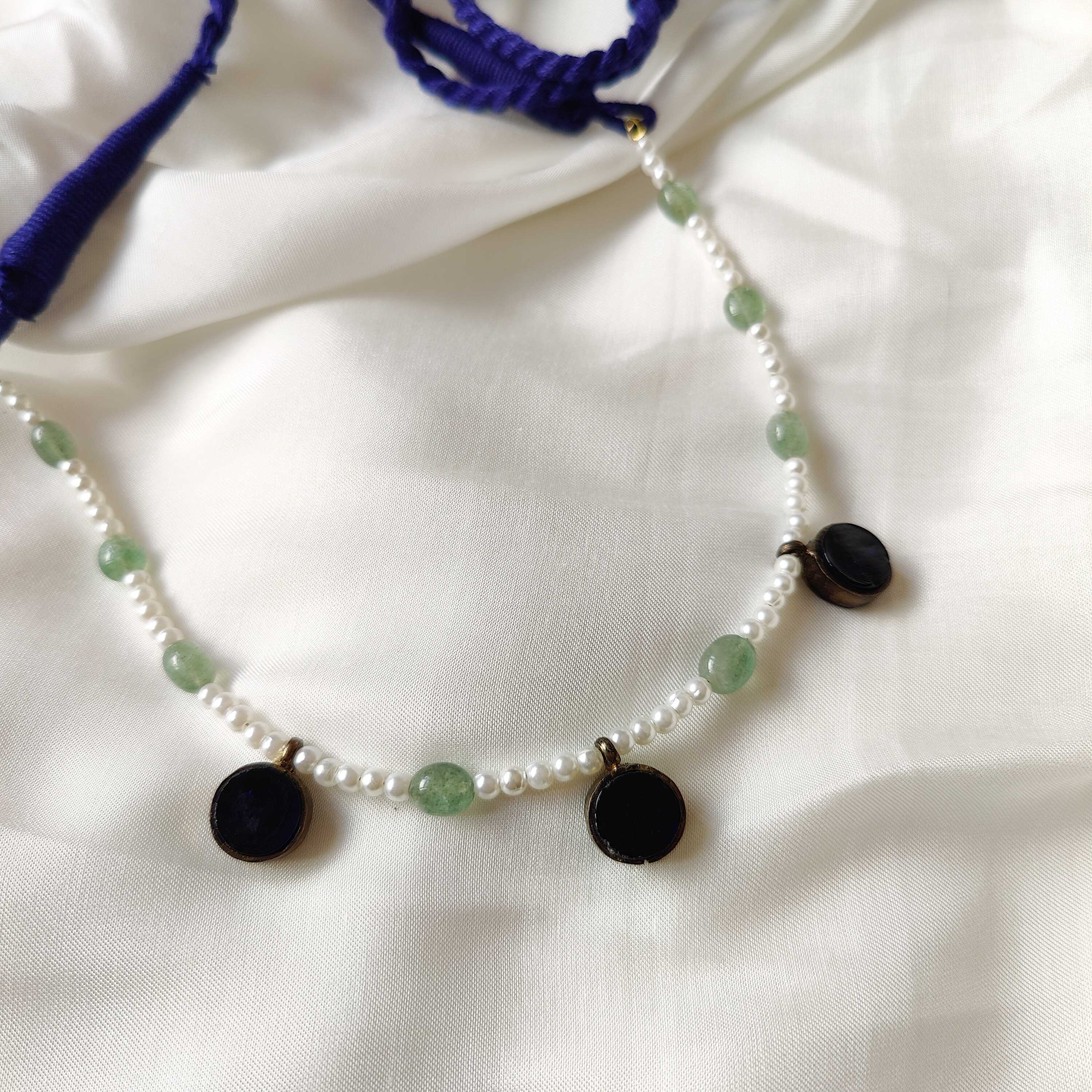 Pearl Glass Necklace image 1