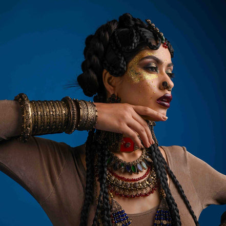 Gold Diamond Cuff image 4