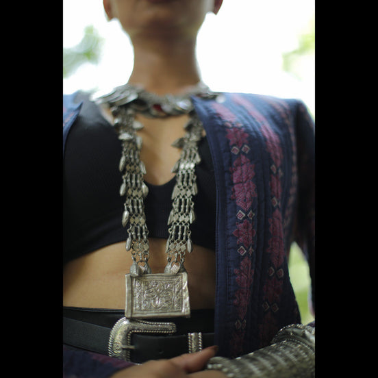 Vintage Charm Pendant Necklace