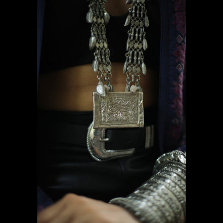 Vintage Charm Pendant Necklace