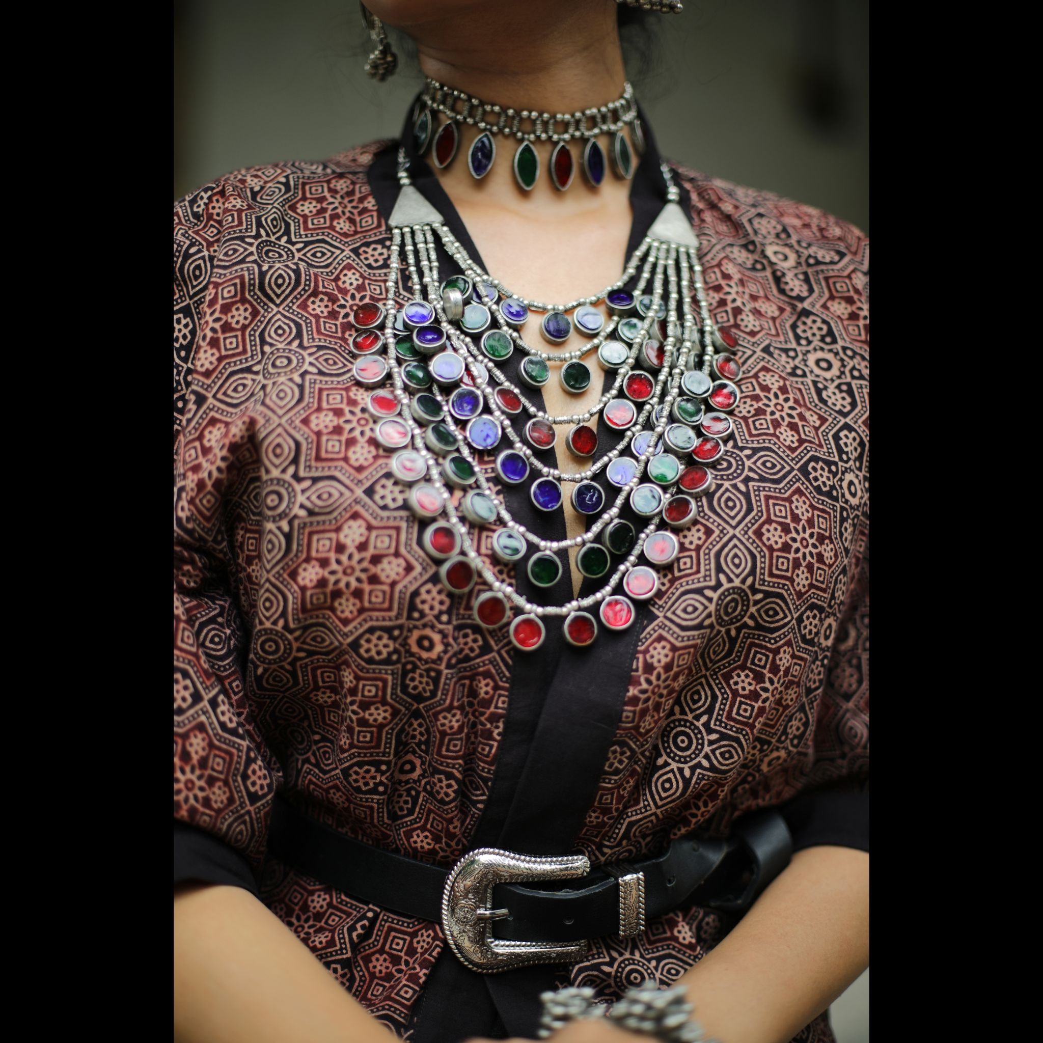 Rajasthani Glasswork Necklace