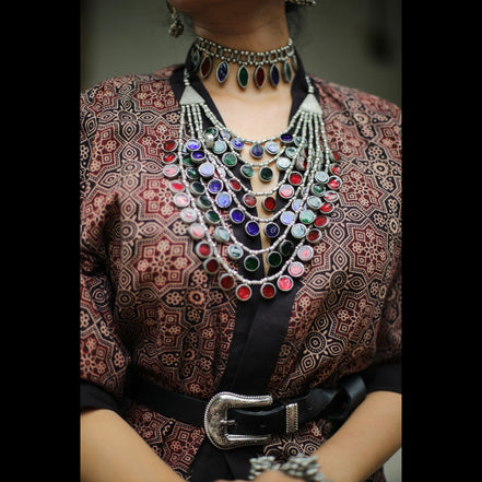 Rajasthani Glasswork Necklace