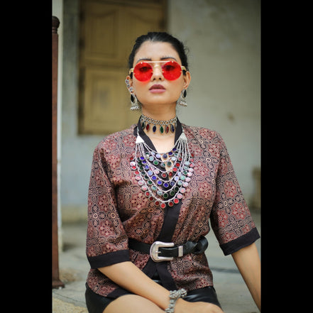 Rajasthani Glasswork Necklace