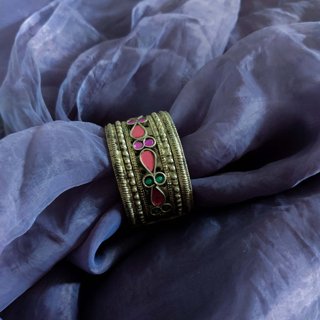 Afghani Glasswork Cuff