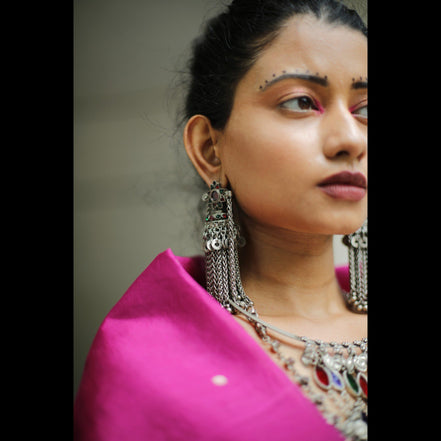 Rajawadi Glasswork Jhumkha