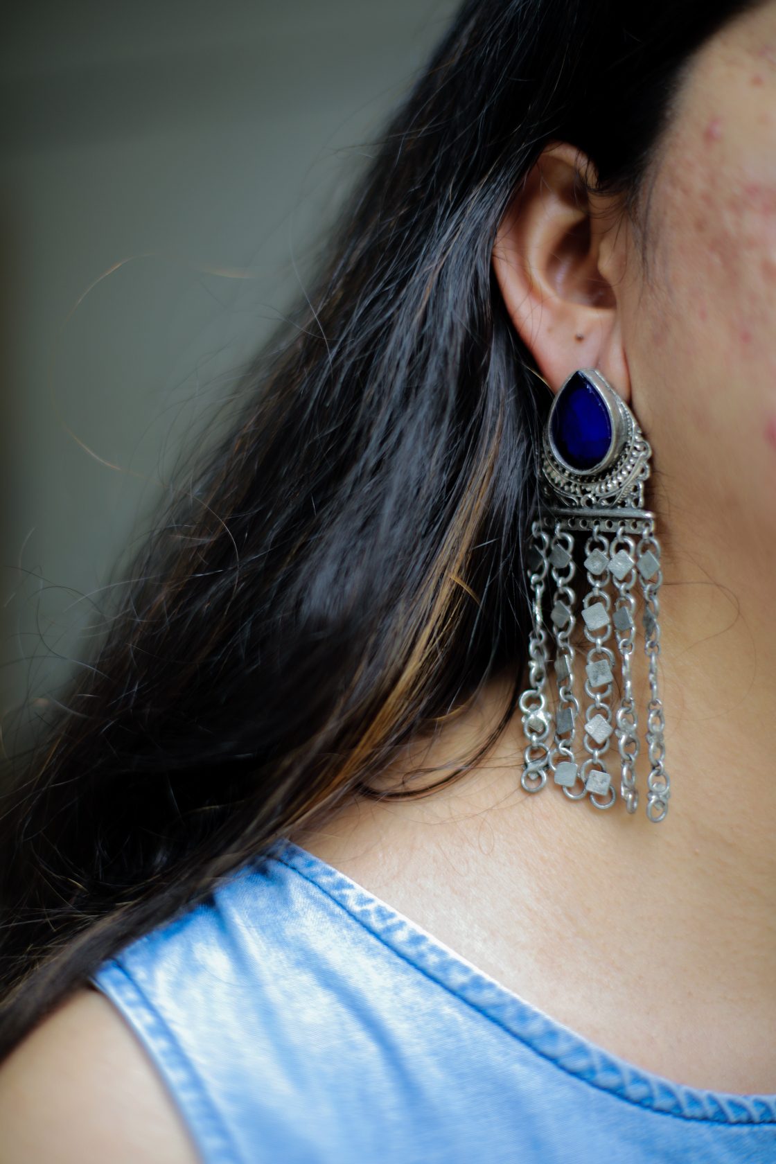 Drop Tassel Earrings