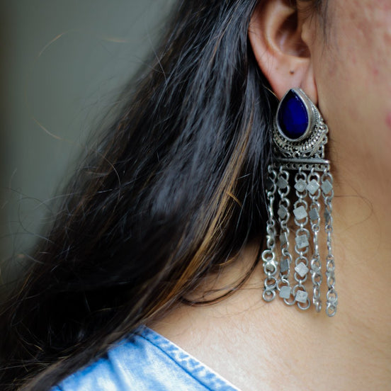 Drop Tassel Earrings