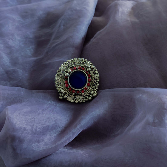 Oversized Glasswork Ring