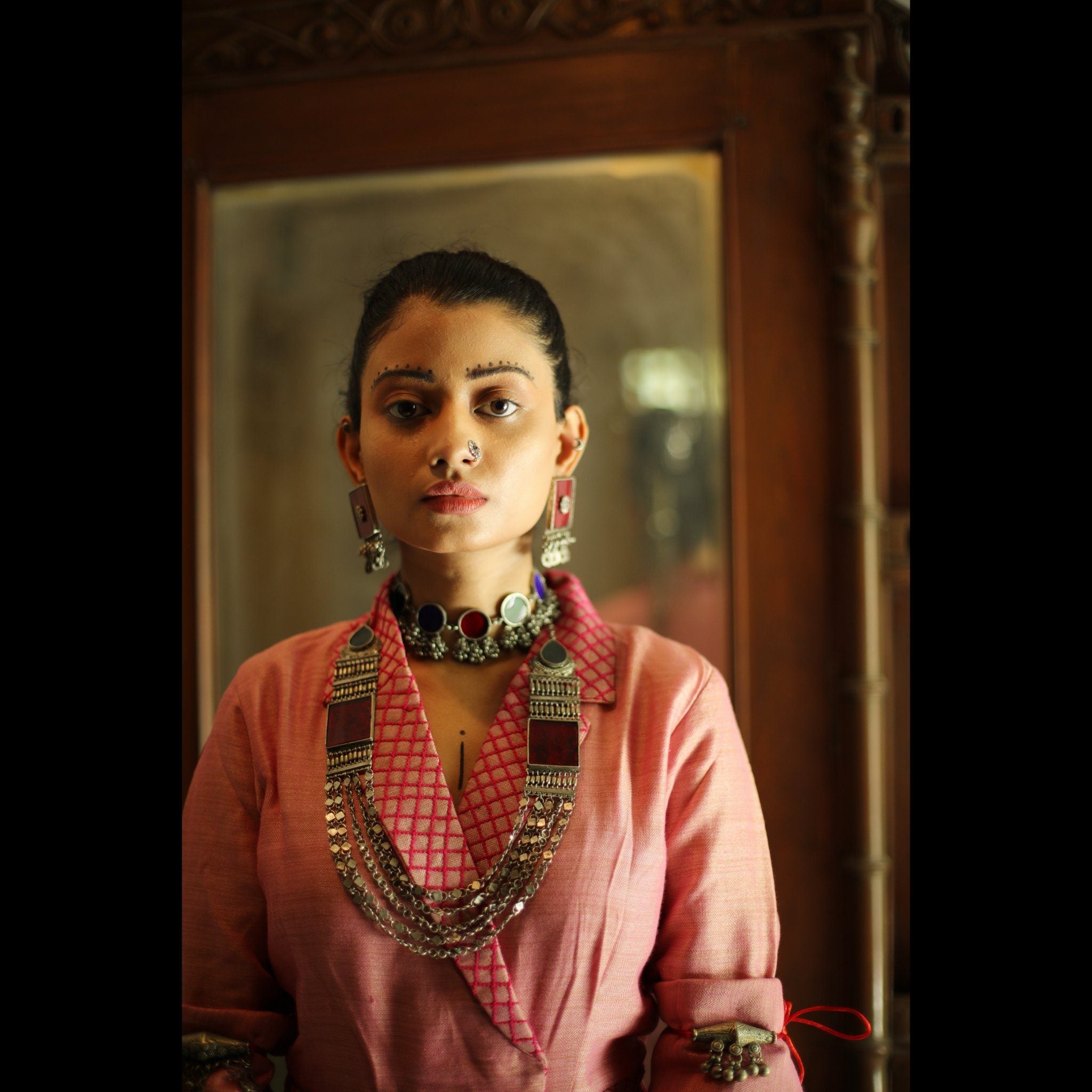 Queen's Glasswork Necklace