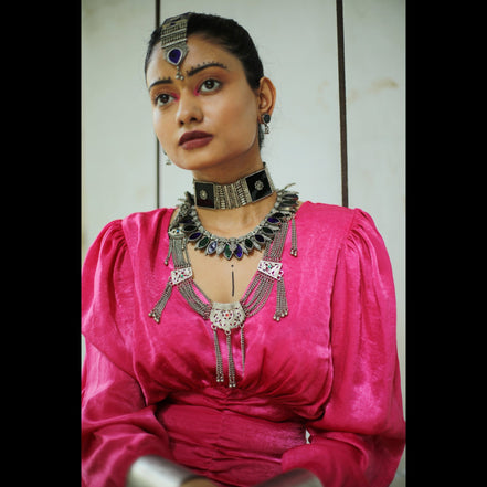 Turkmen Carved Necklace