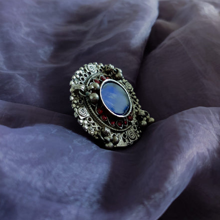 Oversized Glasswork Ring