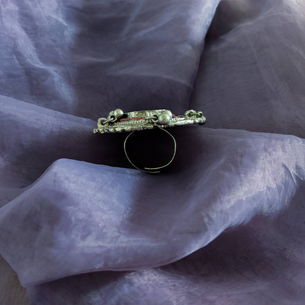 Oversized Glasswork Ring