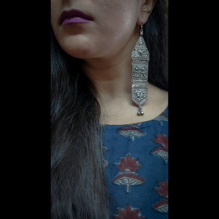 Oversized Jaiselmeri Earrings