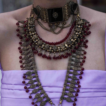 Rajawadi Ruby Necklace