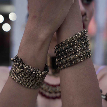 Gold Studded Bracelet