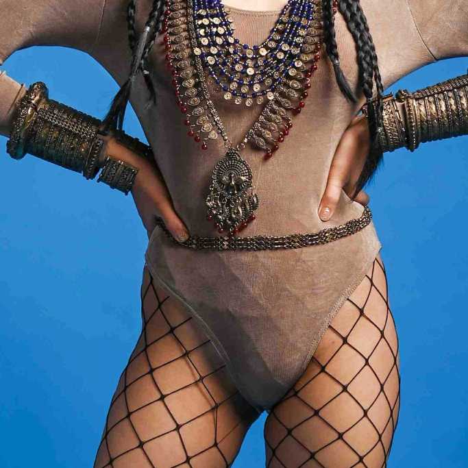 Gold Diamond Waist Belt