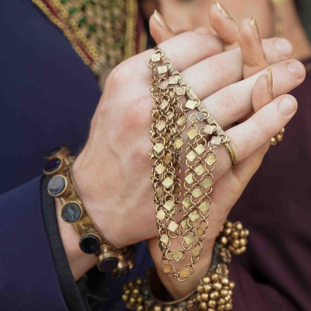 Oversized Gold Diamond Ring