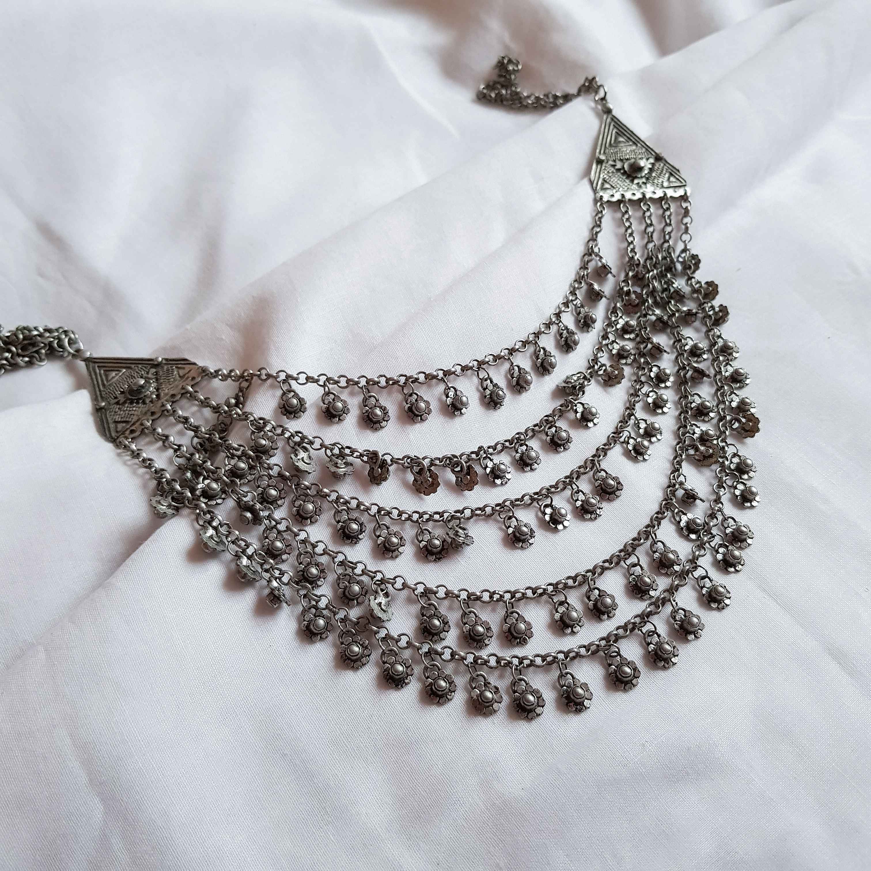 Datura Layered Necklace – Creyonsbymansi